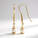 Orecchini in argento con Perla Akoya (TPC)