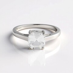 Anello in argento con Petalite