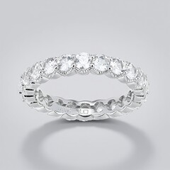 Anello in argento con Zircone