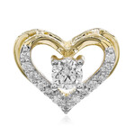 Gouden hanger met een Diamant SI1 (G) (Annette)