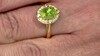 Zilveren ring met een Sfeen