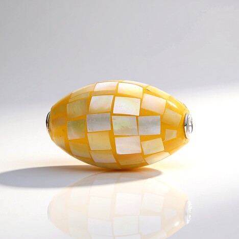 Pendentif en argent et Nacre (MONOSONO COLLECTION)