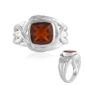 Anello in argento con Granato Essonite (de Melo Essence)