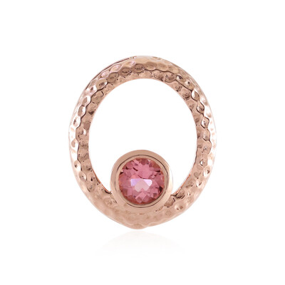 Ciondolo in argento con Tormalina Rosa Nigeriana (MONOSONO COLLECTION)
