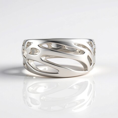 Anello in argento (Ornaments by de Melo)