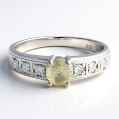 Anello in argento con Spectrolite
