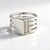 Anello in argento con Diamante Champagne I2 (de Melo Essence)