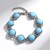 Bracciale in argento con Larimar