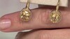 Pendientes en plata con Citrino