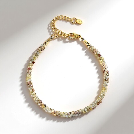 Bracciale in argento con Zircone Canarino