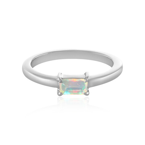 Anillo en plata con Ópalo de Welo