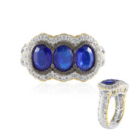 Cobaltblauer Spinell-Silberring (Gems en Vogue)