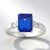 Anello in oro con Tanzanite AAA (CIRARI)