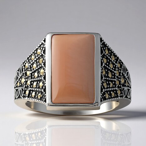 Anello in argento con Madreperla (Annette classic)