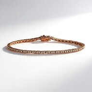 Bracciale in oro con Diamante Rose de France SI1 di Argyle (Annette)