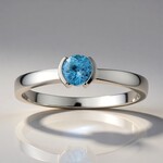 Anello in argento con Zircone Ratanakiri