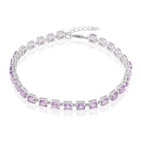 Bracelet en argent et Améthyste