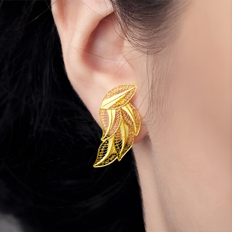 Orecchini in argento (Joias do Paraíso)