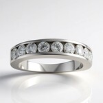 Anello in argento con Zircone