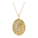 SI2 Fancy-Brillant-Goldhalskette (CIRARI)