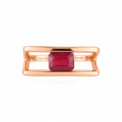 Madagascar Ruby Silver Ring (de Melo Essence)