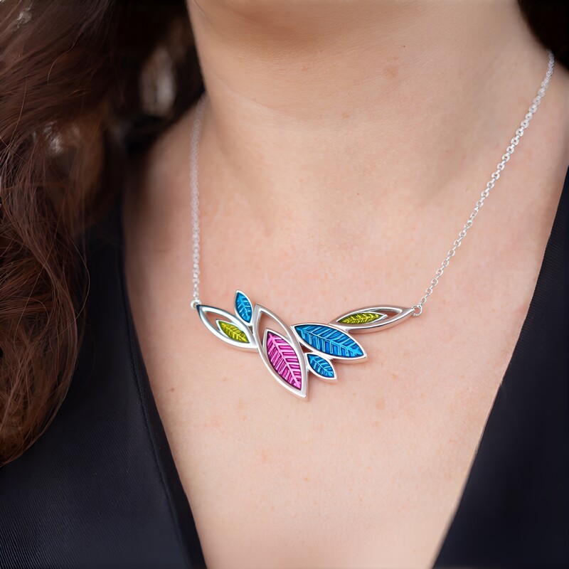 Silbercollier (Adela Silber)