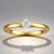 Anello in oro con Diamante SI1 (G) (Annette)