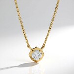 Collana in oro con Diamante IF (G) (de Melo Gold)
