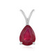 Pendentif en argent et Rubis de Bemainty