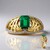 Anello in oro con Smeraldo Zambia AAA (Rifkind 1894 Collection)