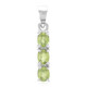 Pendentif en argent et Saphir du Mozambique