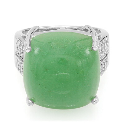 Bague en argent et Aventurine