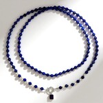 Collana in argento con Ametista Zambiana (Riya)