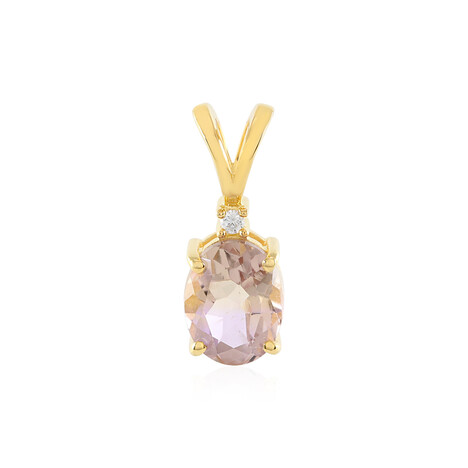 Ametrine Silver Pendant