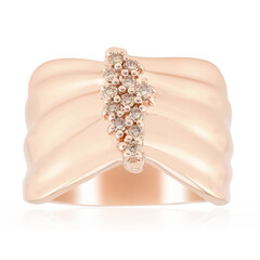 Anillo en plata con Diamante rosa de Francia Argyle I1 (Annette)
