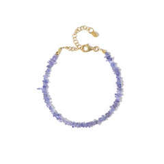 Zilveren armband met tanzanieten