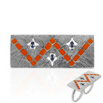 Anello in argento con Zaffiro Blu (TPC)