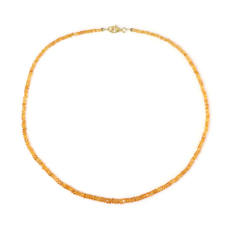 Collar en plata con Granate espesartina