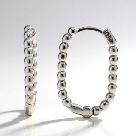 Orecchini in argento (Joias do Paraíso)