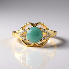 Anello in argento con Grandidierite