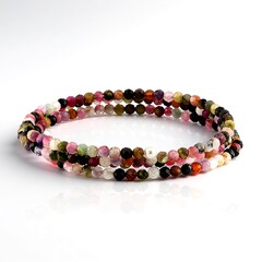 Bracciale in acciaio con Tormalina