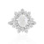Anillo en plata con Zircón (Adela Silber)