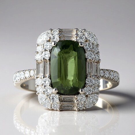 Bague en or et Alexandrite du Brésil (CIRARI)