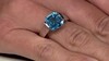 Zilveren ring met een Marambaia-topaas