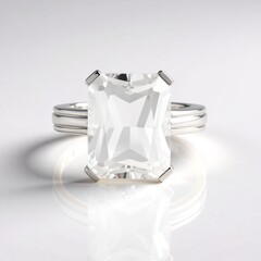 Anello in argento con Quarzo Bianco (de Melo Essence)
