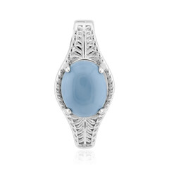 Ciondolo in argento con Opale Blu