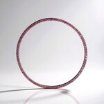 Ciondolo in argento con Rodolite (MONOSONO COLLECTION)