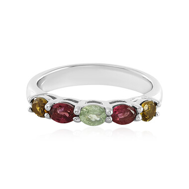 Anello in argento con Tormalina