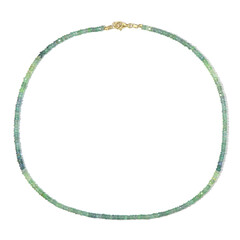 Collar en plata con Kornerupina