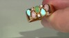 Zilveren ring met een chrysopraas (KM by Juwelo)